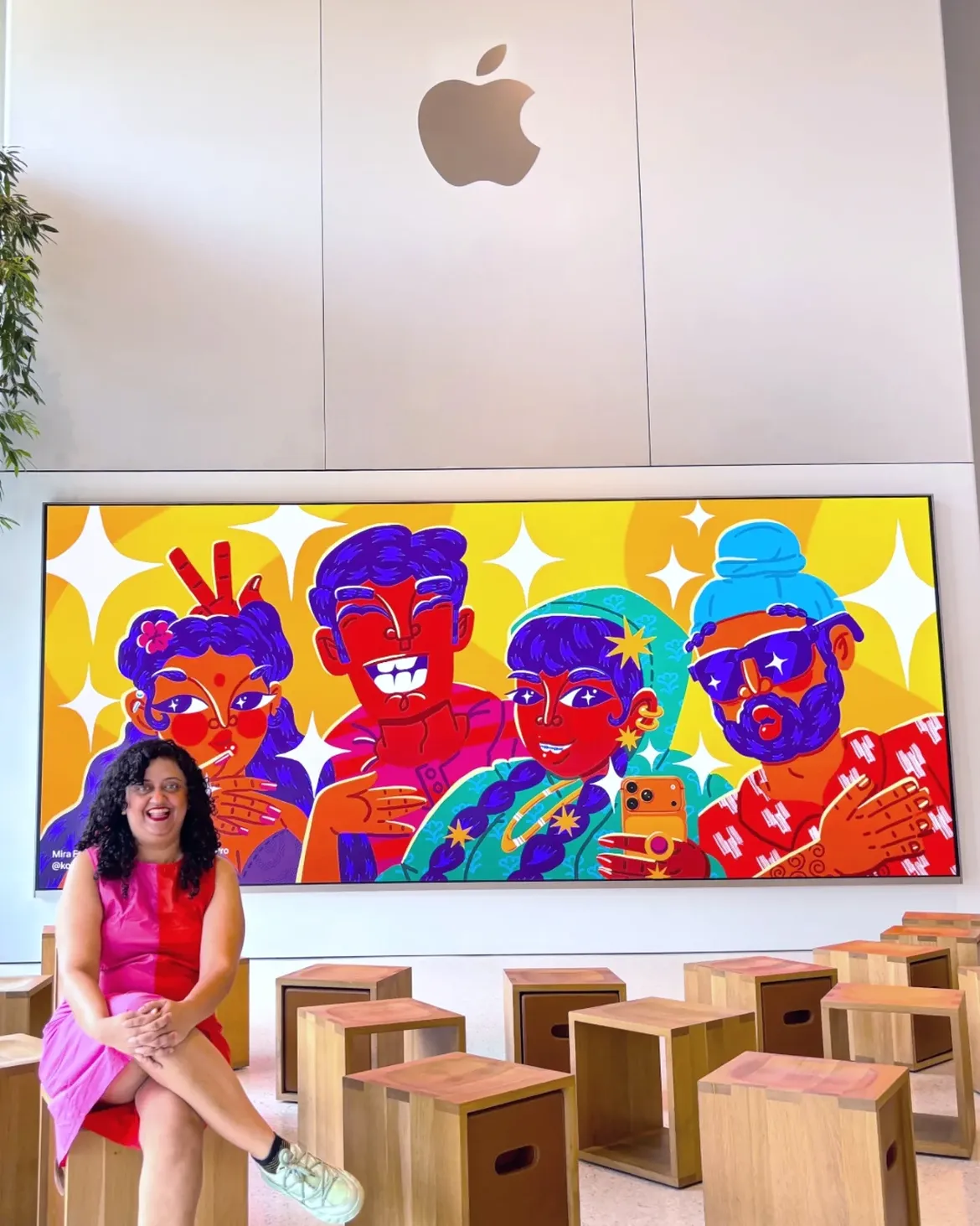 🍎5️⃣0️⃣APPLE TURNS 50! Grateful to be chosen by Apple for their mega celebrations in Mumbai In (1).webp
