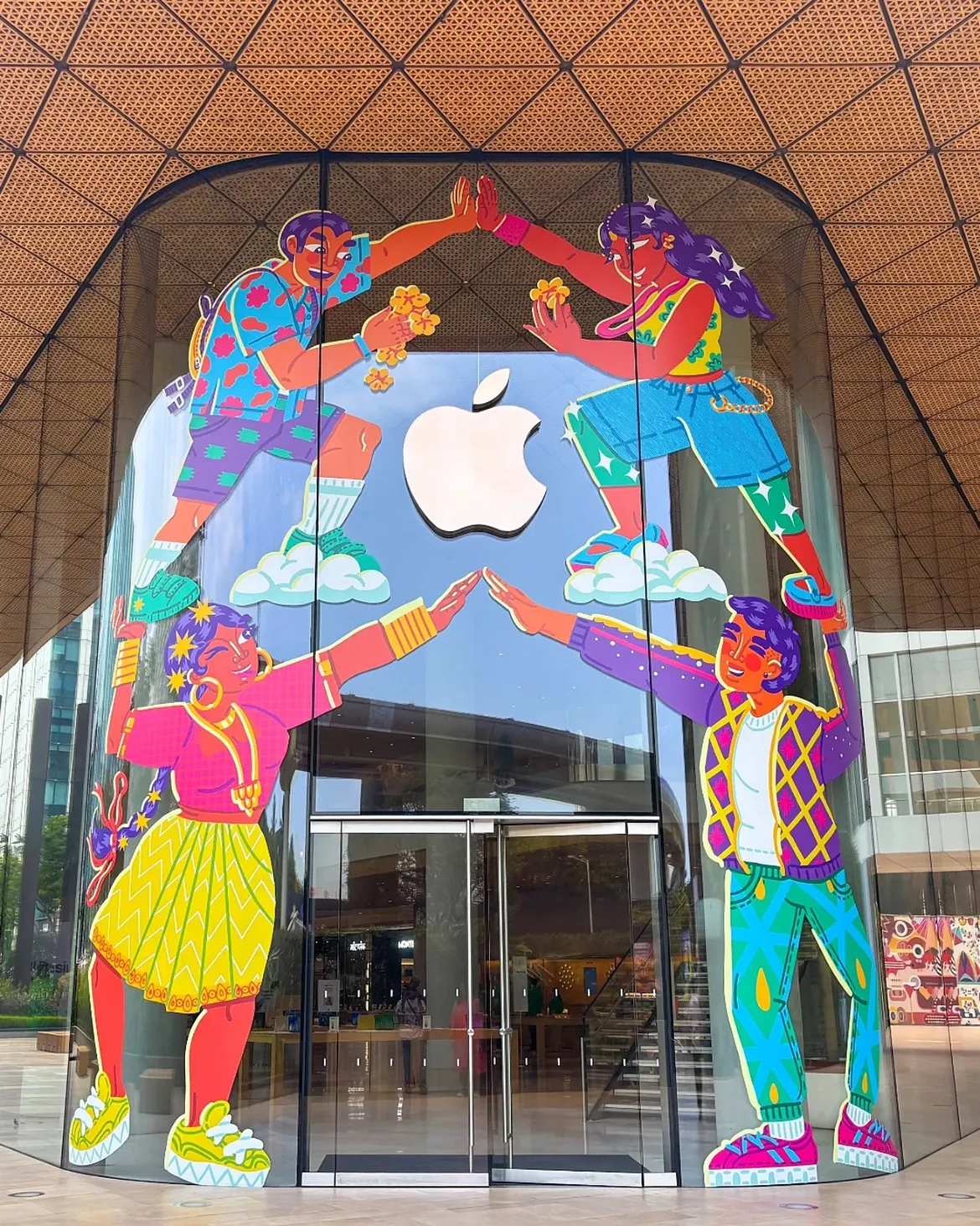 🍎5️⃣0️⃣APPLE TURNS 50! Grateful to be chosen by Apple for their mega celebrations in Mumbai In.webp