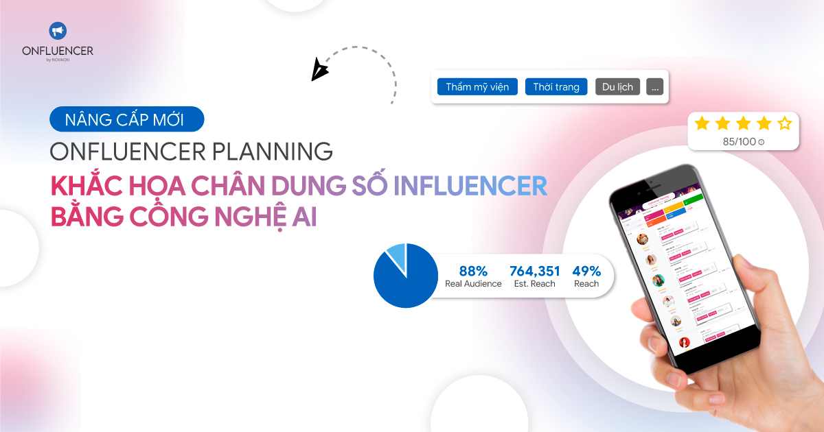 Khắc hoạ chân dung số Influencer bằng công nghệ AI
