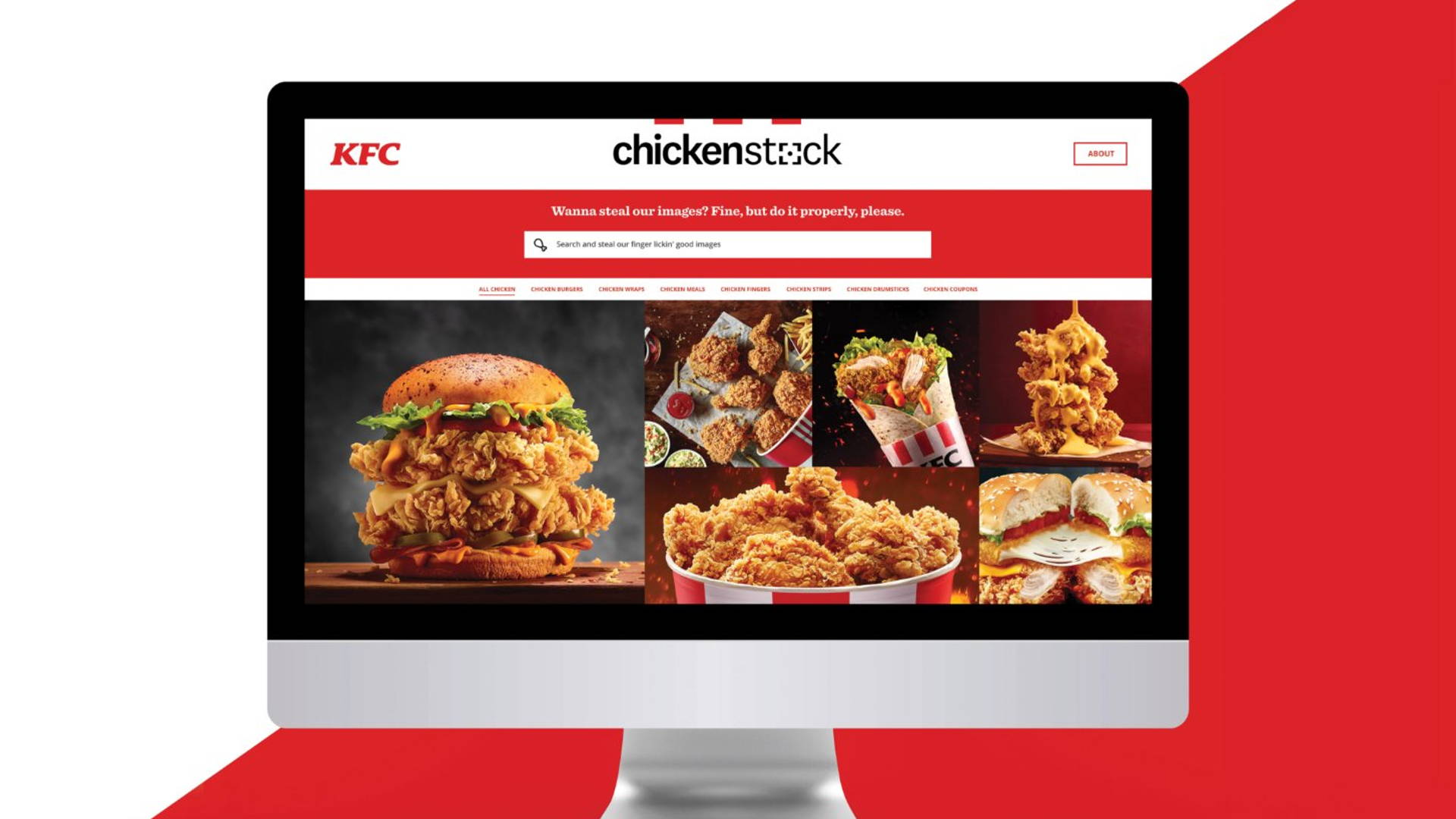 Liên tục bị ăn cắp ảnh, KFC mở luôn thư viện ảnh miễn phí