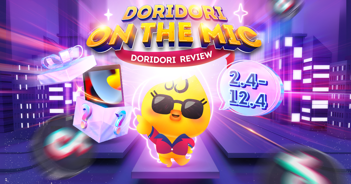 DoriDori - nền tảng recommerce phát triển bởi Tiki tổ chức cuộc thi review trên TikTok