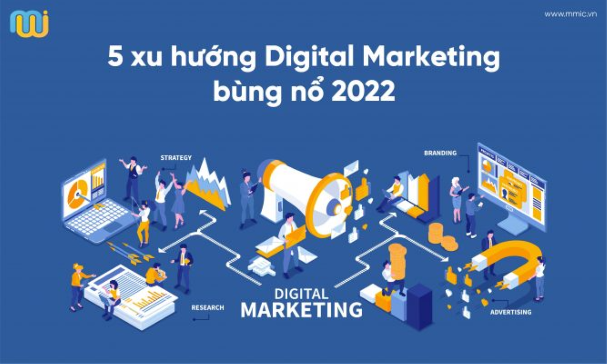 5 xu hướng Digital Marketing bùng nổ 2022