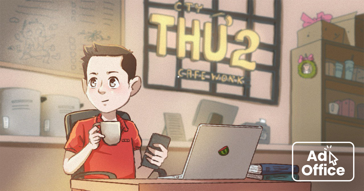 Bạn trẻ Gen Z ngồi quán cà phê Industrial, iPad truyện tranh, áo thun graphic