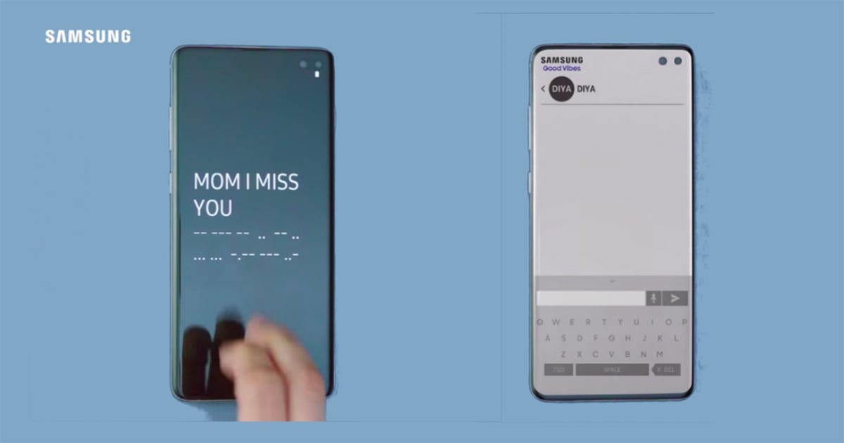 Samsung Ấn Độ tung phim ngắn giới thiệu ứng dụng mới dành cho người khiếm thính, khiếm thị.