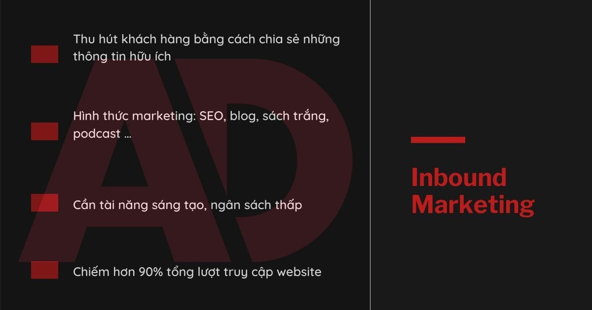 Sự khác nhau giữa Outbound Marketing và Inbound Marketing là gì?