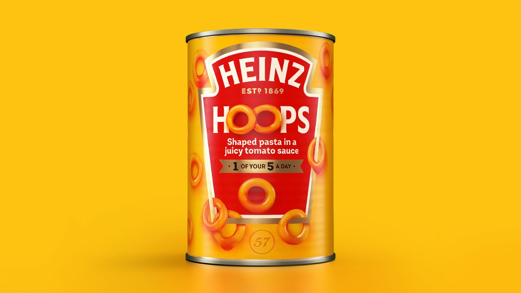 Pasta dạng vòng HEINZ
