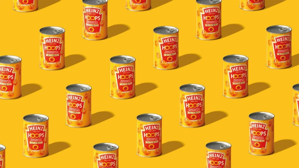Pasta dạng vòng HEINZ